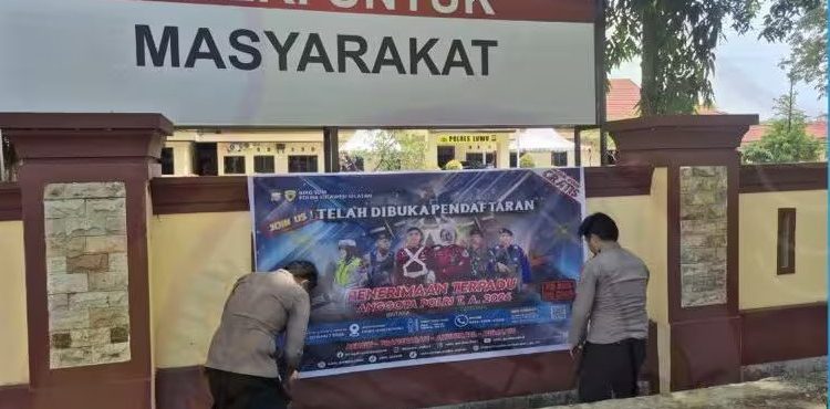 Polres Luwu Sosialisasi Penerimaan Polri 2026, Ajak Mengabdi untuk Negeri