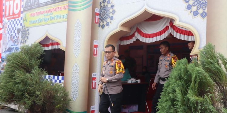 Pastikan Mudik Aman, Kapolres Luwu Turun Langsung Cek Pos Operasi Ketupat 2026