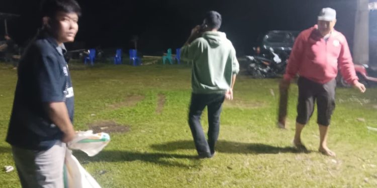 Personel Polsek Sopai Polres Torut Gerebek Lokasi Judi, 8 Ekor Ayam Diamankan