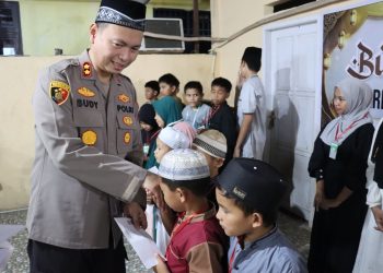 Kapolres Tator Bersama Forkopimda dan Tokoh Agama Gelar Bukber Serta Beri Santunan ke Anak Yatim