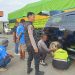 Ban Mobil Pemudik Pecah di Pelabuhan Parepare, Polisi Turun Tangan Bantu Perbaikan