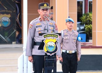 Polres Sidrap Gelar Apel Siaga Kamtibmas, Antisipasi Potensi Konflik