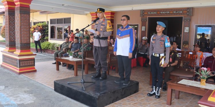 Kapolres Tana Toraja Pimpin Apel Gelar Pasukan Ops Ketupat 2026 Dalam Rangka Pam Perayaan Idul Fitri