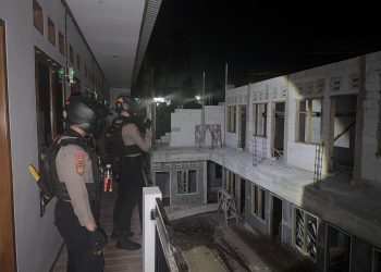 Wujud Kehadiran Polri Dalam Memberikan Rasa Aman, Personel Sat Samapta Polres Tator Gelar Patroli Malam