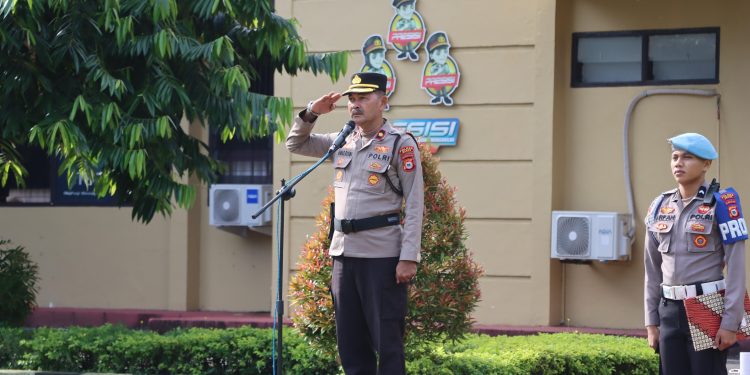 Antisipasi Gangguan Kamtibmas, Polres Maros Gelar Apel Siaga Kamtibmas Jelang May Day dan Amarah