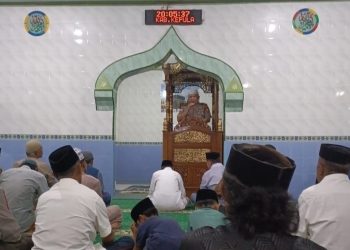 Kasat Binmas Polres Selayar Gelar Tarawih Keliling, Bawakan Ceramah dan Pesan Kamtibmas