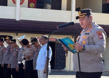 Kapolres Selayar Tekankan Antisipasi Panic Buying dan Tindak Penimbun BBM