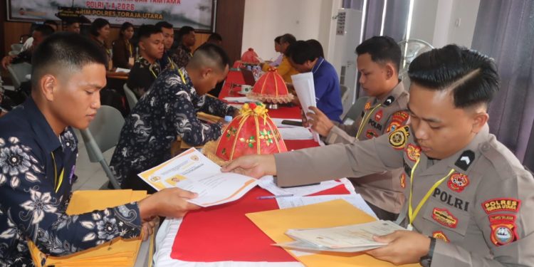SDM Polres Toraja Utara Gelar Rikmin Awal Penerimaan Calon Anggota Polri TA 2026