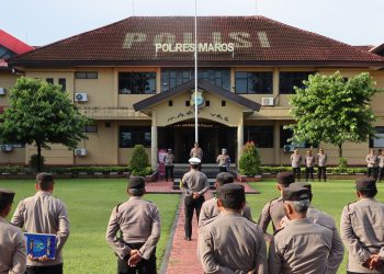 Polres Maros Kerahkan Ratusan Personel Kawal Aksi May Day