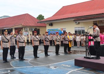Kapolres Palopo Pimpin Sertijab Kasat Lantas, Narkoba dan Reskrim