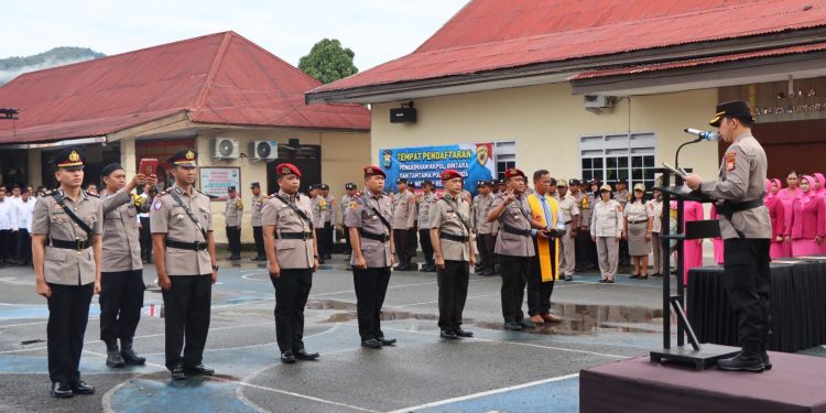 Kapolres Palopo Pimpin Sertijab Kasat Lantas, Narkoba dan Reskrim