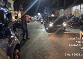 Antisipasi Gangguan Kamtibmas, Personel Sat Samapta Polres Palopo Gelar Patroli