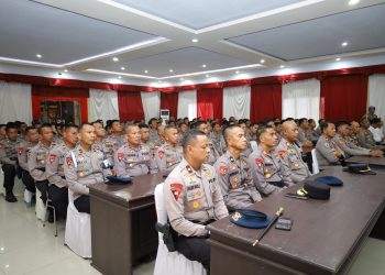 Kapolda Sulsel Beri Arahan ke Personel Polres Luwu Utara, Tekankan Profesionalitas dan Disiplin