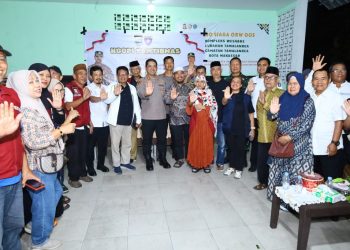 Kapolrestabes Makassar Ngopi Kamtibmas dengan Warga Tamalanrea, Ini Pesannya