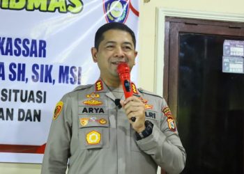 Gelar Ngopi Kamtibmas di Buakana, Ini Pesan Kapolrestabes Makassar ke Warga