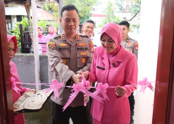 Kapolres Tana Toraja Resmikan Kantor Bhayangkari Cabang