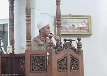 Gelar Safari Subuh, Kapolres Soppeng Ajak Masyarakat Tingkatkan Ibadah dan Keselamatan