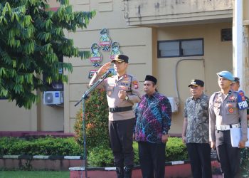 Kapolres Maros Pimpin Apel Gelar Pasukan Pengamanan MTQ XXXIV Sulsel