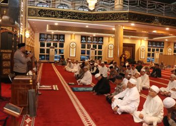 Kapolres Jeneponto Safari Subuh di Masjid Agung, Ajak Jamaah Jaga Kamtibmas dan Tertib Berlalu Lintas