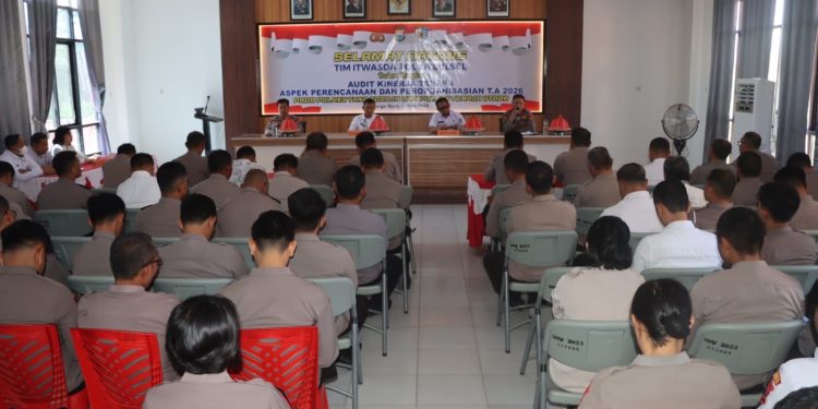 Polres Toraja Utara Terima Kunjungan Tim Audit Kinerja Itwasda Polda Sulsel