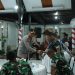 ‎Kapolres Pinrang Hadiri Kunker Pangdam XIV/Hasanuddin, Resmikan Renovasi Kantor Kodim 1404