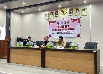 Kasat Reskrim Polres Soppeng Sosialisasi KUHP dan KUHAP Baru, Perkuat Pemahaman Hukum Masyarakat
