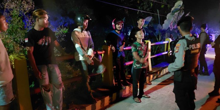 Sat Lantas dan Sabhara Polres Selayar Perkuat Patroli Saat Malam