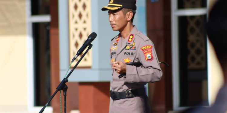 Kapolres Bone Imbau Masyarakat Jaga Persaudaraan dan Kondusifitas Jelang Pilkades PAW 2026