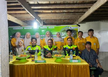 Satlantas Polres Soppeng Sosialisasi Kamseltibcar Lantas dan Call Center 110 ke Warga Lapajung