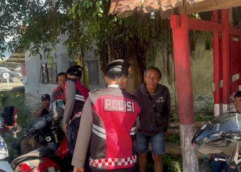 Jaga Kondusifitas Wilayah, Personel Sat Samapta Intensifkan Patroli Dialogis di Siang Hari