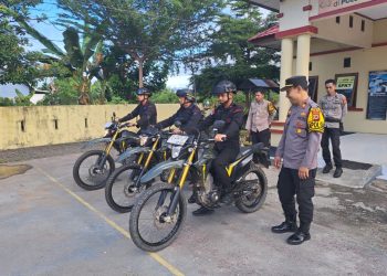 Dukung Pelaksanaan Tugas, Kapolsek Telluwanua Polres Palopo Serahkan 2 Randis