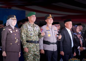 Wujud Sinergi, Kapolres Sidrap Hadiri Upacara Harkitnas ke-118