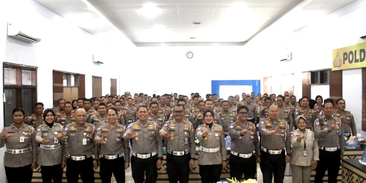 Wadir Lantas Polda Sulsel Terima Tim Verifikasi Data Subdit Fasmat Ditregident Korlantas Polri