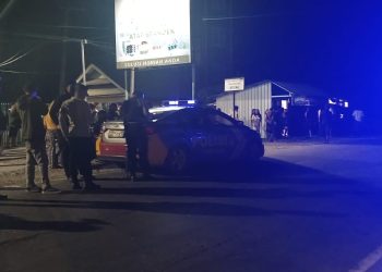 Personel Polres Palopo Turun Langsung Bubarkan Aksi Tawuran di Buntu Datu
