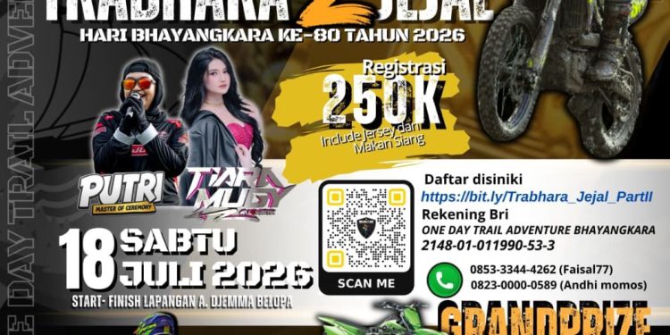 One Day Trail Adventure Bhayangkara Jelajah Alam Luwu Akan Kembali di Gelar