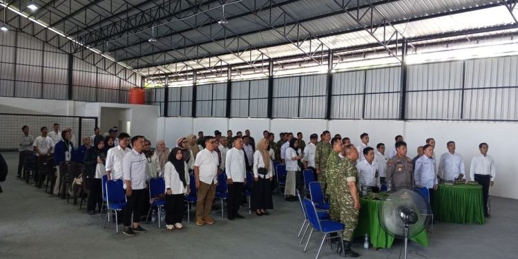 Kapolsek Ujung Polres Parepare Ikuti Peresmian 1.061 Koperasi Merah Putih Yang Dipimpin Presiden