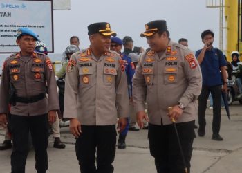 Kapolres Selayar Terima Kunjungan Ka SPN Polda Sulsel Dalam Rangka Tinjau Siswa Latja