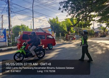 Gelar Gatur, Kasat Lantas Polres Jeneponto: Upaya Berikan Pelayanan Maksimal