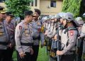 Pastikan Situasi Aman dan Kondusif, Kapolres Maros Pantau Penyampaian Aspirasi Buruh