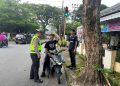 Satlantas Polres Palopo Beri Teguran ke Pengendara Yang Melanggar Lalu Lintas
