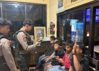Tindak Lanjuti Laporan Masyarakat, Patroli Perintis Presisi Sat Samapta Polres Tator Bubarkan Tawuran