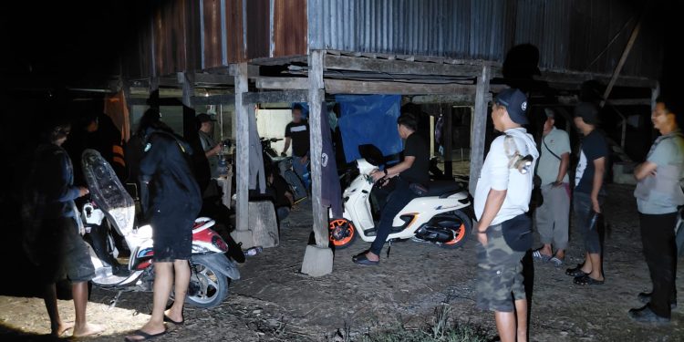Pesta Sabu di Cempa Dibubarkan, Personel Polres Pinrang Tangkap Pelaku Curanmor, Curnak dan Traktor
