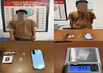 Miliki Sabu 0,43 Gram, Pria Paruh Baya Diamankan Personel Satres Narkoba Polres Jeneponto