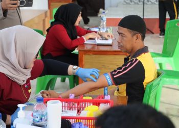 Biddokkes Polda Sulsel Gelar Rikkes Berkala ke Personel Polres Selayar