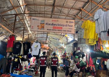 Sat Samapta Polres Tana Toraja Intensifkan Patroli Dialogis di Pasar Sentral Makale