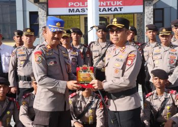 Kapolres Soppeng Tutup Latihan Kerja Siswa Diktukba Polri Angkatan 54 Tahun 2026