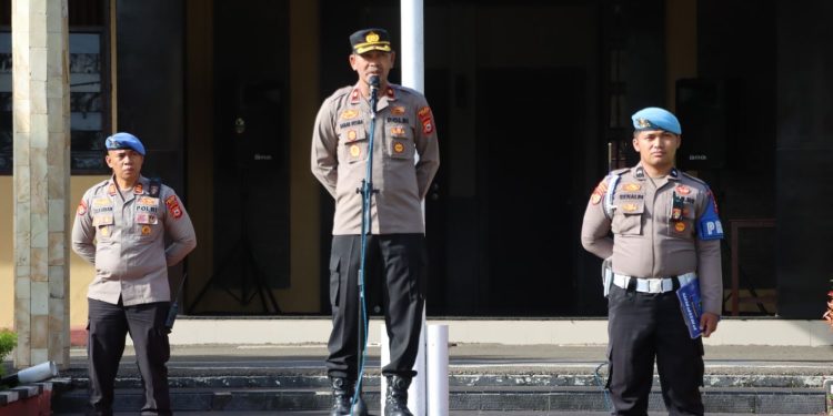 Wakapolres Maros Ajak Personel Intens Patroli Untuk Antisipasi Kejahatan Jalanan
