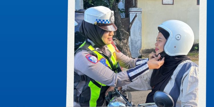 Tekan Angka Kecelakaan, Satlantas Polres Jeneponto Sosialisasi Tertib Lalin ke Pengendara