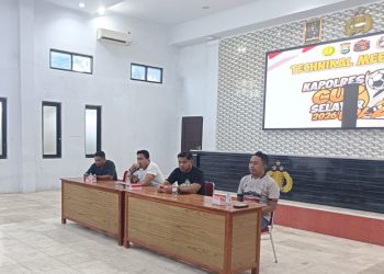 Panitia Sepak Bola Kapolres Selayar Cup Vol II Siapkan Pertandingan Final dan Acara Penutupan