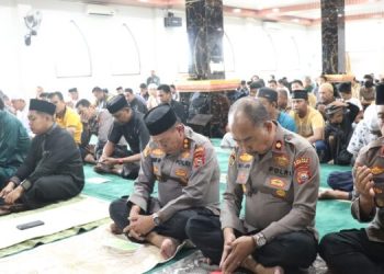 Peringati Tahun Baru Islam, Polres Pinrang Gelar Ceramah dan Doa Bersama